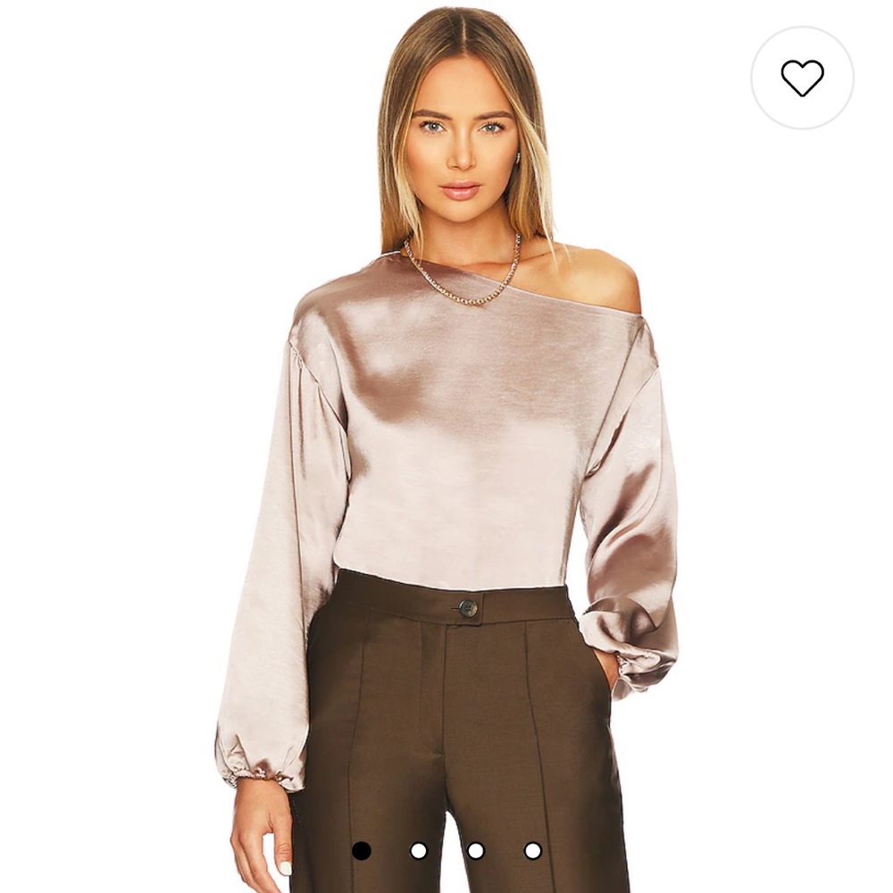 Lexi one shoulder blouse- Line & Dot